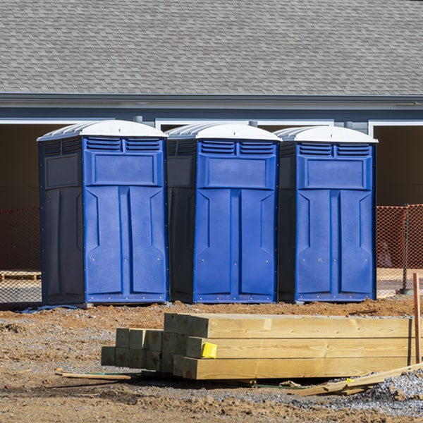 what is the maximum capacity for a single portable toilet in St Bernard Louisiana